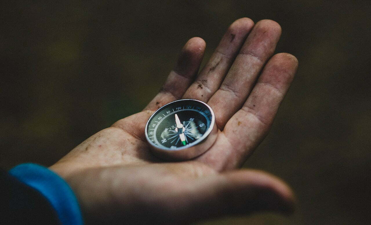 A compass to bring when hiking the breakneck ridge