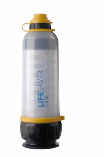 Lifesaver Bottle 4000UF as one of the essential camping gear 